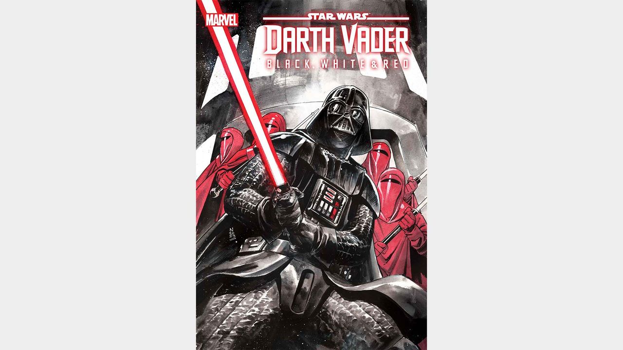 Vader and some of the Emperor's Royal Guards