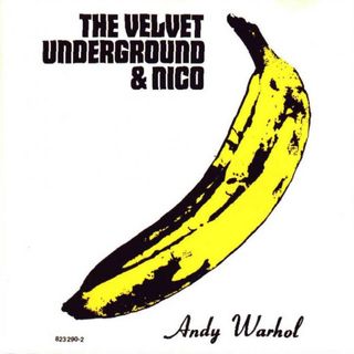 The cover of The Velvet Underground & Nico featuring a big banana