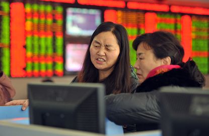 Chinese markets had a very bad day