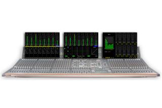 Stage Tec’s console AURUS platinum and 3D audio metering screenshots