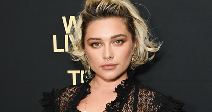 Florence Pugh at A24&#039;s &quot;We Live in Time&quot; New York Special Screening held at the Crosby Street Hotel on September 9, 2024 in New York, New York.