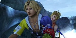 Tidus and Rikku from Final Fantasy X