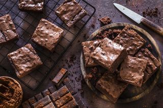 Homemade chocolate brownies recipe