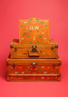 “François-Voltaire”-suitcases-of-the-Whitman-brothers.-Marc-Jacobs-for-Louis-Vuitton.-“wildlife”-print-designed-by-Eric-Chase-Anderson.-THE-DARJEELING-LIMITED.-Photo-Roger-Do-Minh.-©-the-Design-Museum