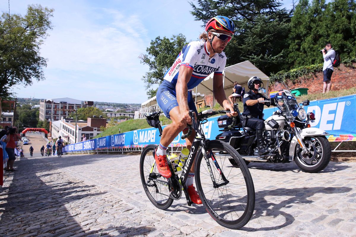 Peter Sagan (Slovakia) on Franklin St
