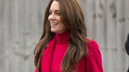 Kate Middleton's crimson M&S coat in sale