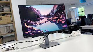 ASUS ProArt PA279CRV during testing in the TechRadar office