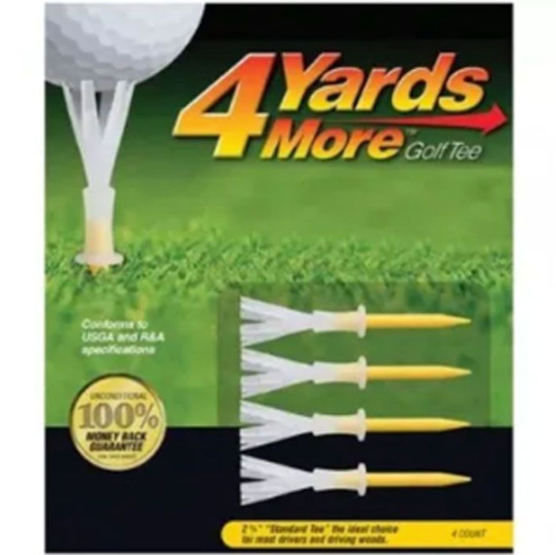 Green Keepers 4 Yards More Golf Tees