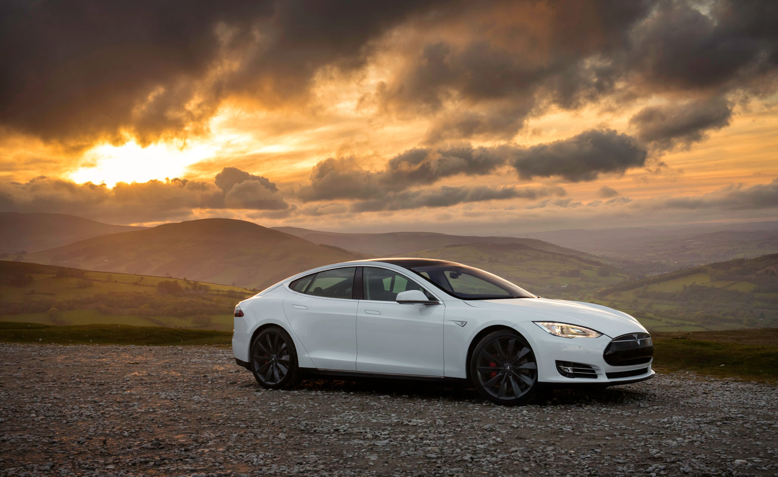 The future, now: Tesla hits emission-less high with world-beating Model ...