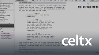 celtx screenwriting