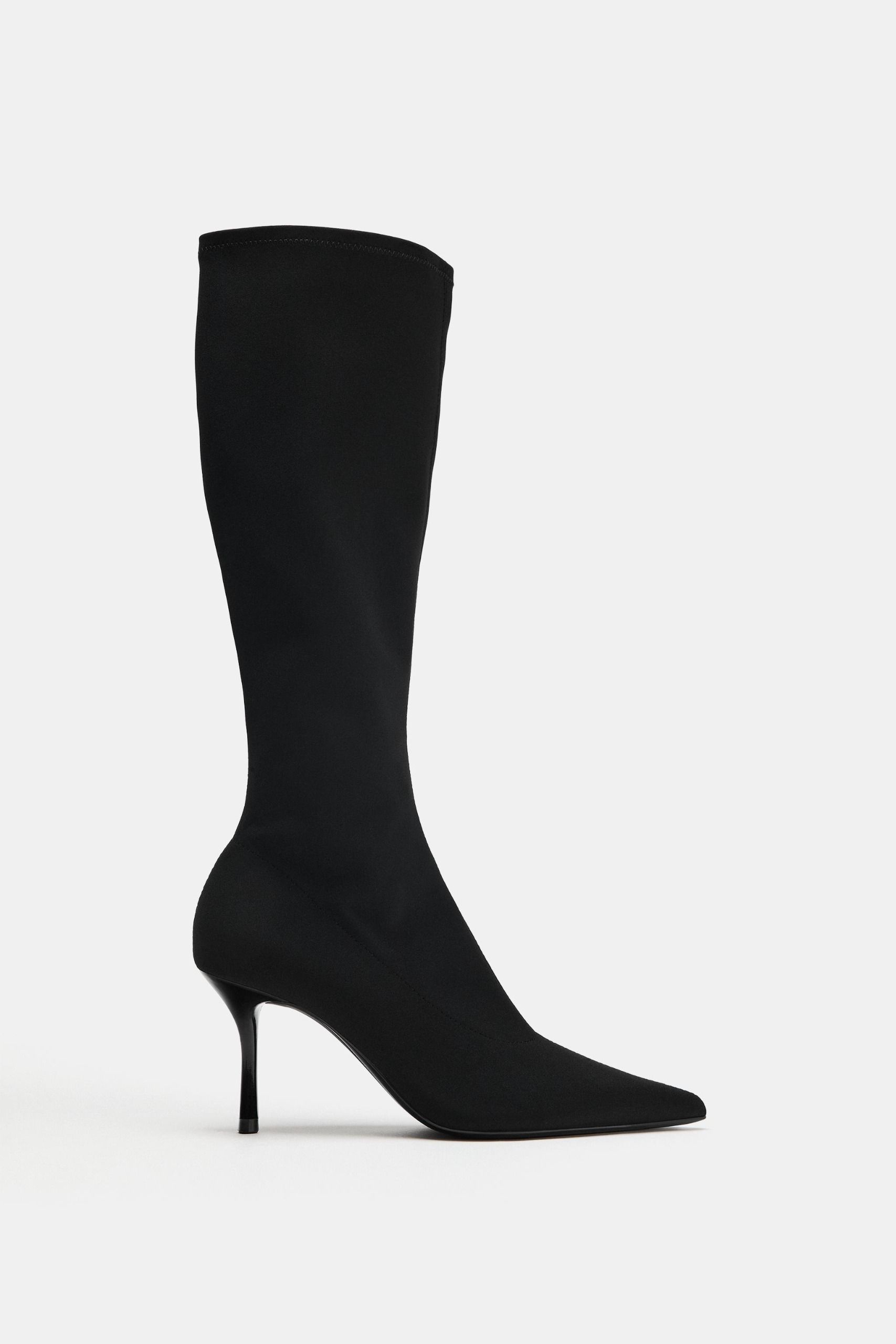 ZARA, Stretch Heeled Boots