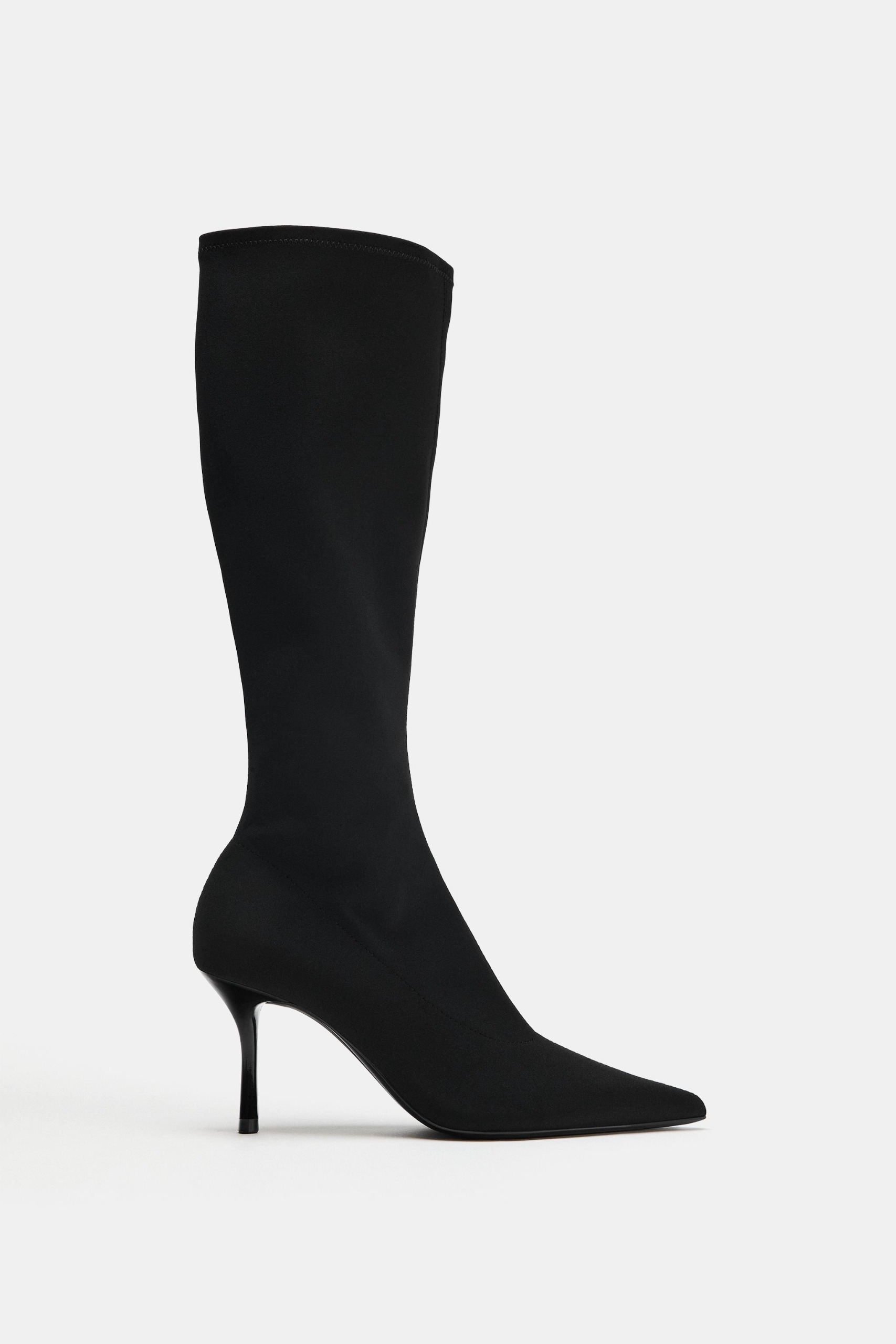 ZARA, Stretch Heeled Boots