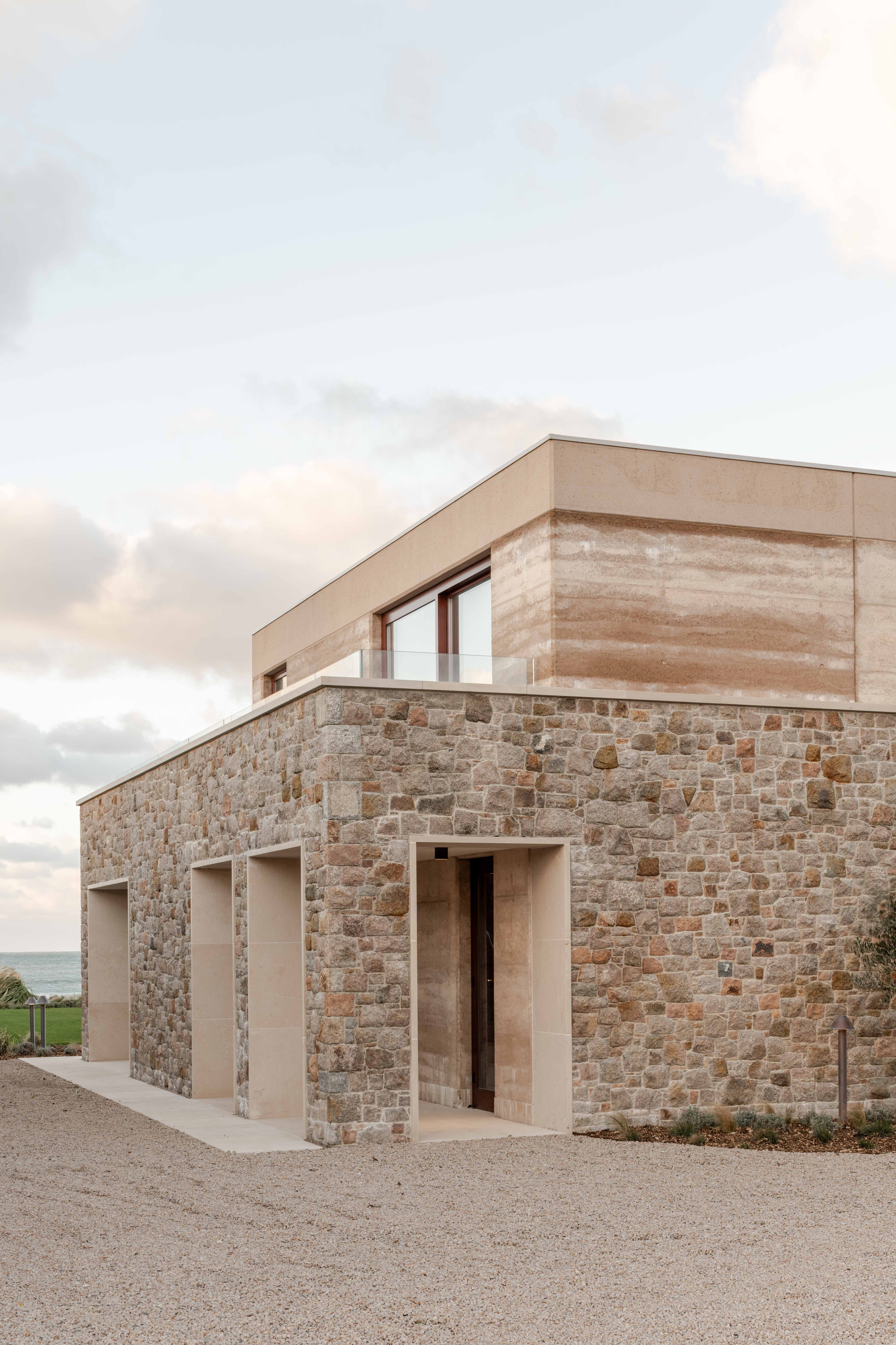 Wishing Well beach house, Jersey, by Fieldwork Architects