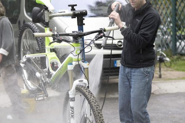 Bike washing time