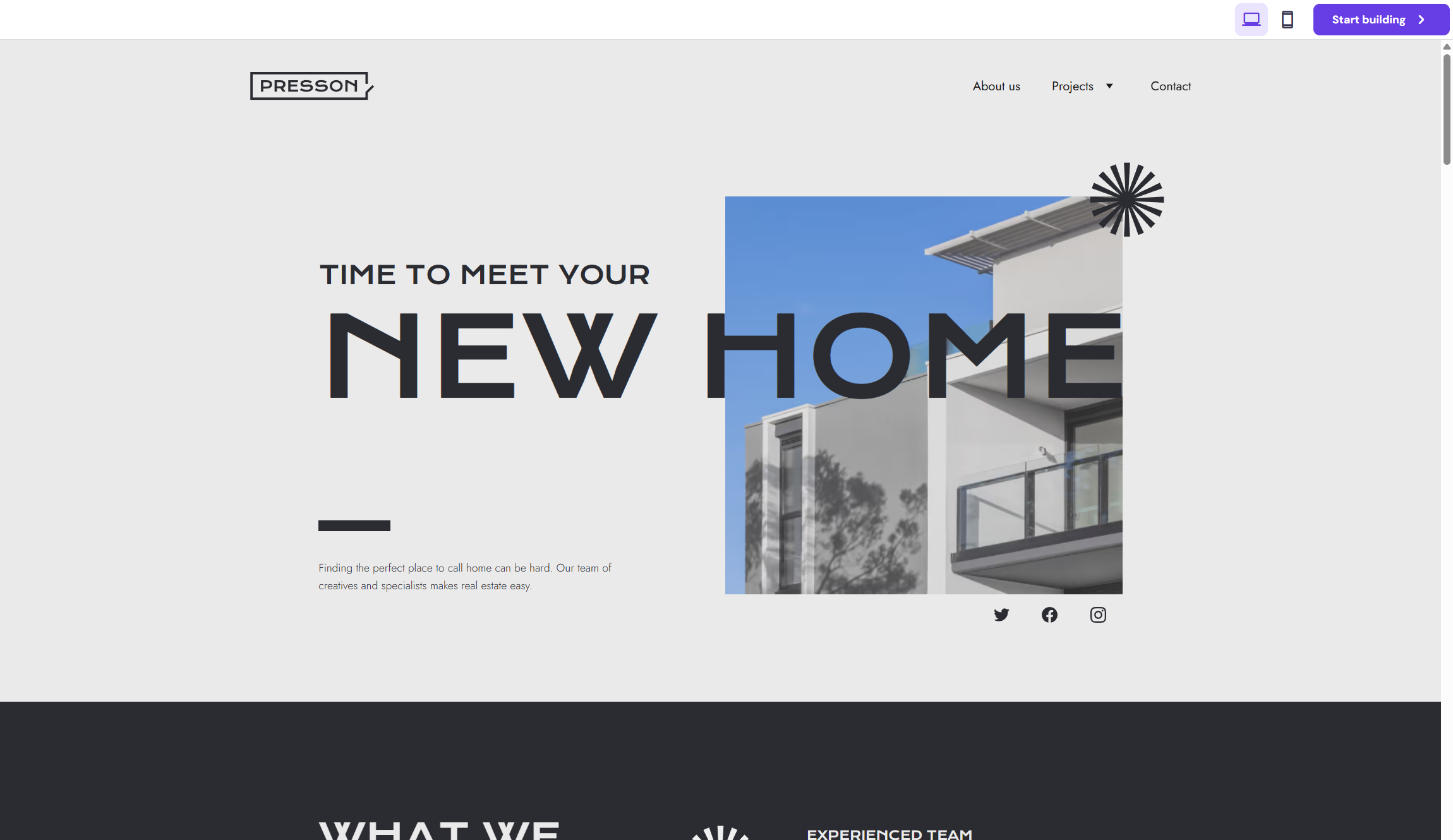 Hostinger Website Builder templates