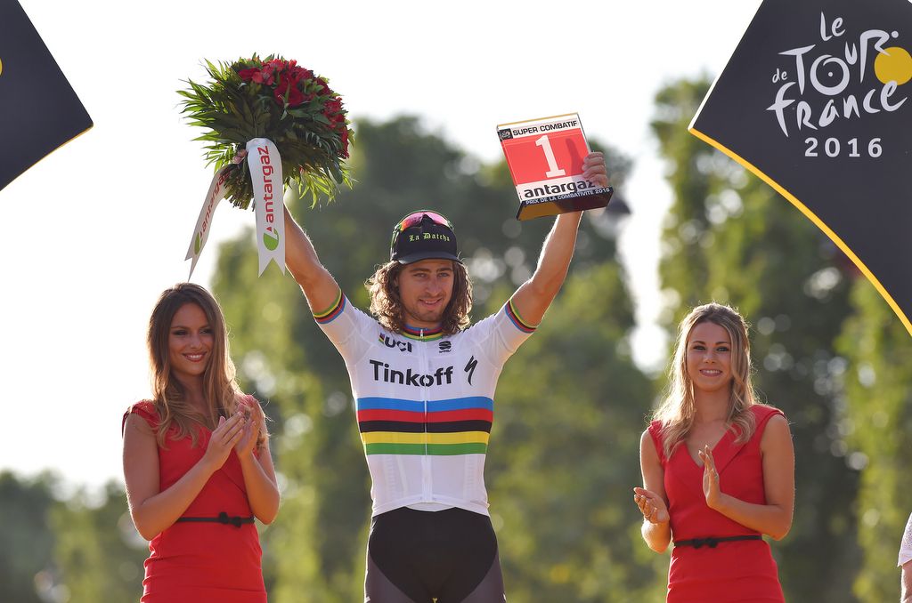 Peter Sagan was the most combative rider for the 2016 Tour de France
