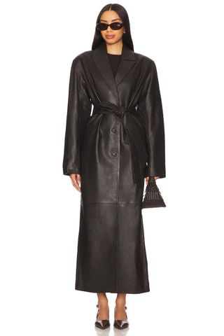 Formosa Leather Coat