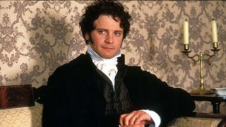 Colin Firth as Darcy in the BBC's Pride and Prejudice