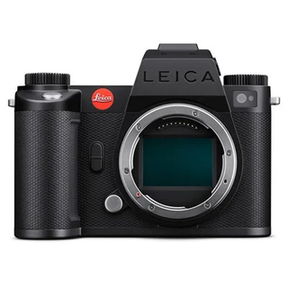 Leica SL3-S against a white backdrop