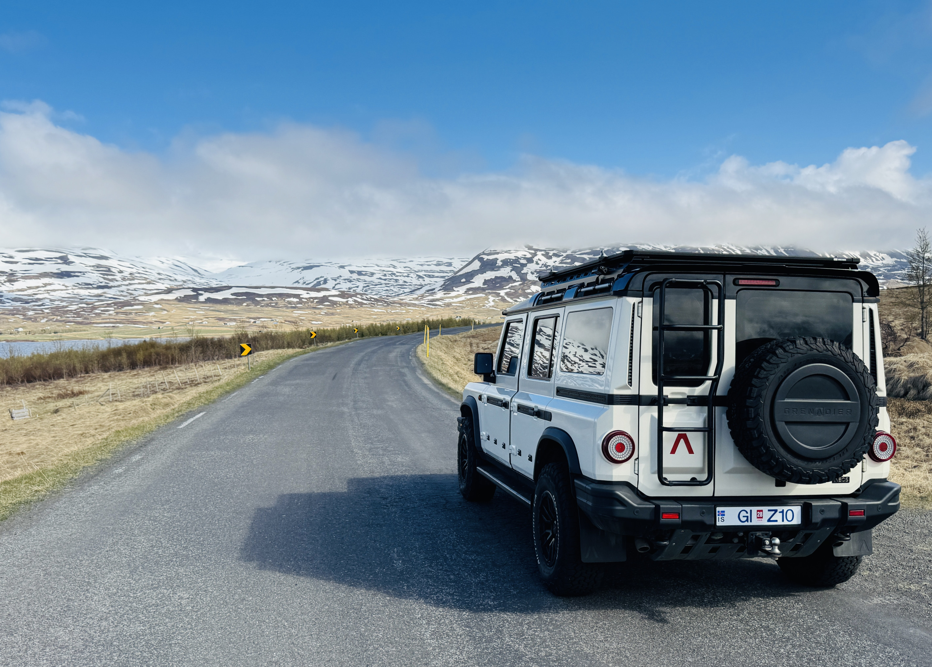 Ineos Grenadier in Iceland
