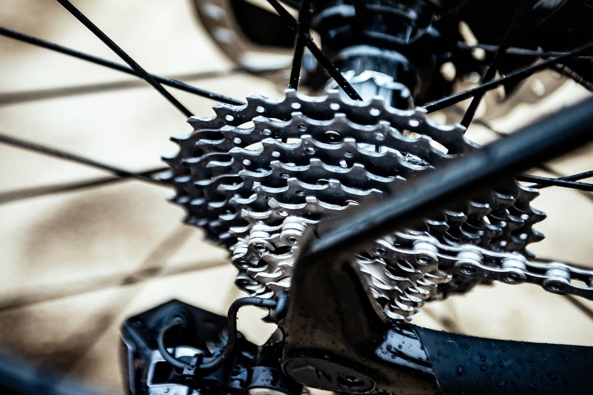 Mathieu van der Poel's cyclo-cross bike