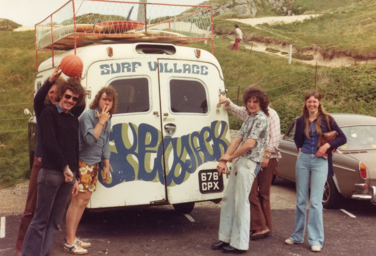 1970s surf campervan