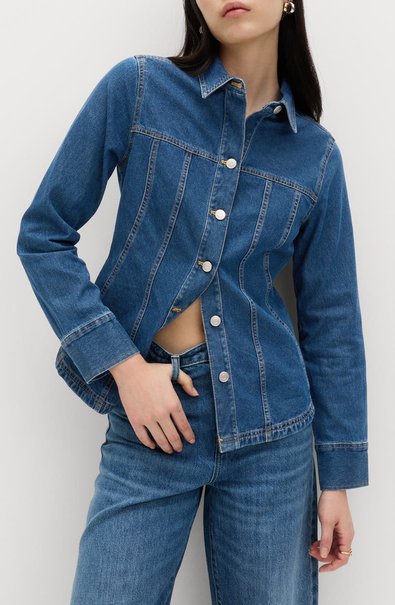 Denim Statement Shirt