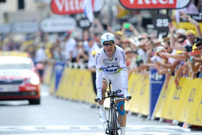 Tony Martin (Omega Pharma - QuickStep) wins stage 20