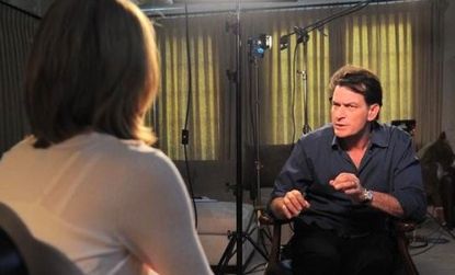 No matter what Charlie Sheen may be suffering from, the networks who are interviewing him on-air (ABC, pictured) are reaping huge ratings.