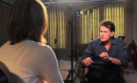 No matter what Charlie Sheen may be suffering from, the networks who are interviewing him on-air (ABC, pictured) are reaping huge ratings.