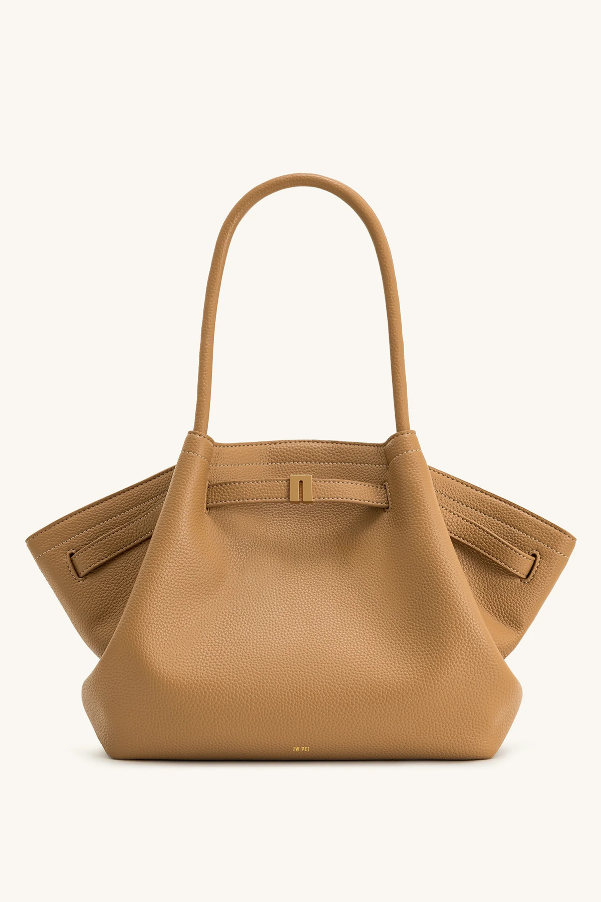 Hana Medium Tote Bag in Latte Color