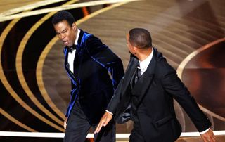 'Entertainment Tonight''s next-day Oscar coverage soared after Will Smith slapped Chris Rock.