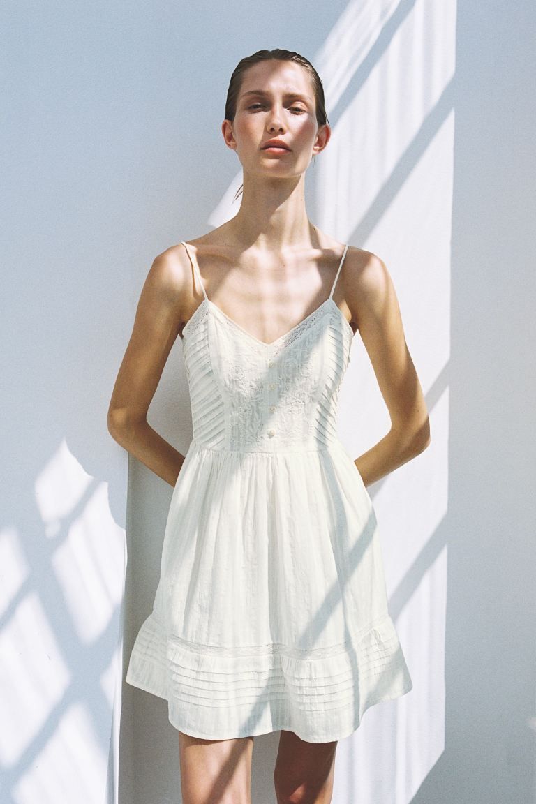 Strappy Cotton Dress
