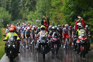 Tour de Pologne stage 4 neutralised after major crash in peloton