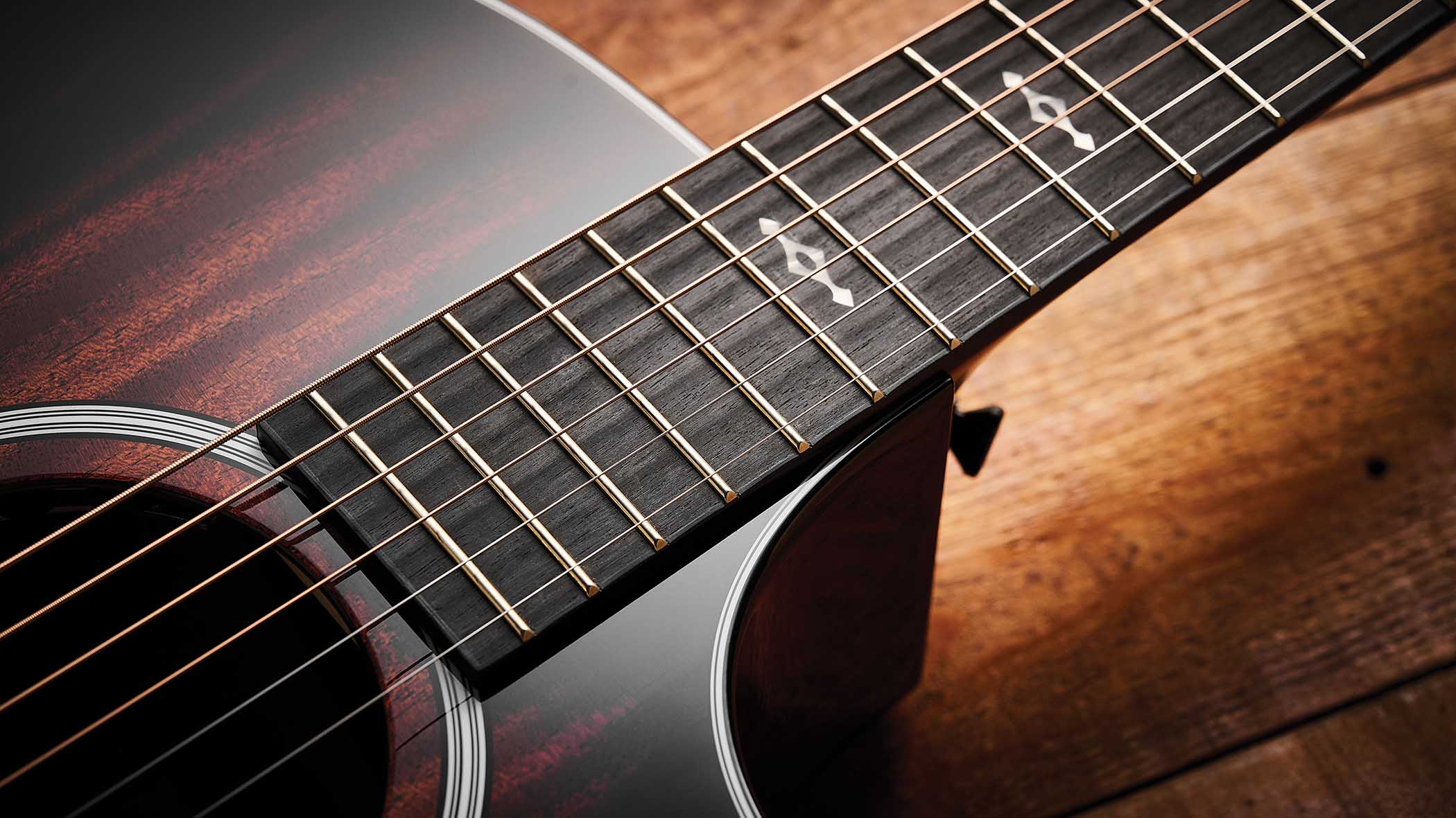 The Next Generation 324ce is a revised and upgraded version of Taylor&amp;rsquo;s renowned Grand Auditorium acoustic