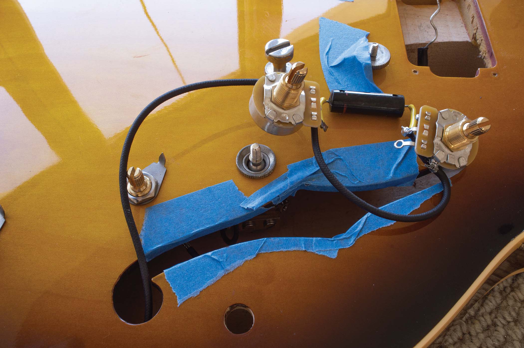 Gibson ES-335 Wiring Harness Installation step-by-step