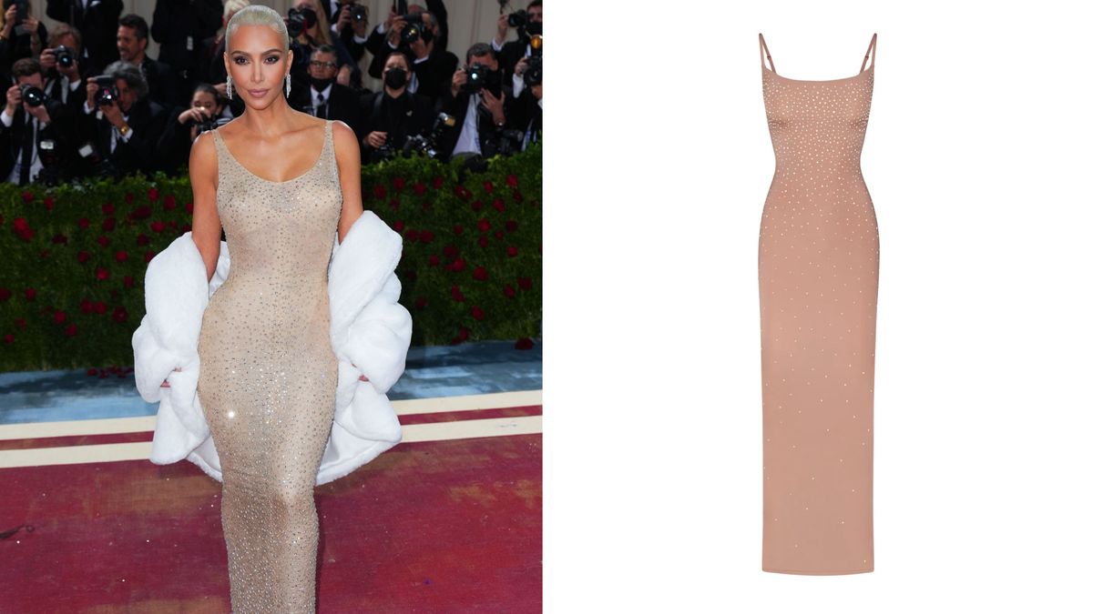 Kim Kardashian's SKIMS Collaborates With Swarovski on a Bejeweled Drop