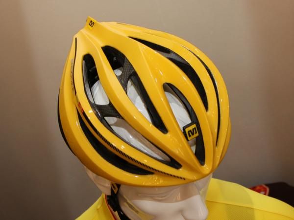 Ventilation looks to be very good on Mavic's new Plasma SLR helmet.