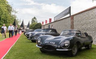 McQueen's Jaguar and Porsche models