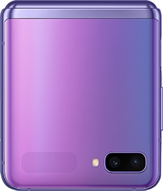 Samsung Galaxy Z Flip Mirror Purple Closed