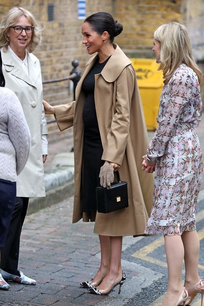 Meghan Markle's Gianvito Rossi Cow-Print PVC Heels Are Giving Me Life ...