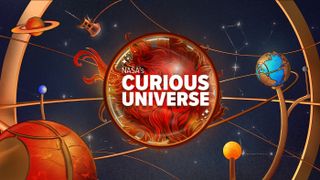 promo artwork for NASA's "Curious Universe" podcast