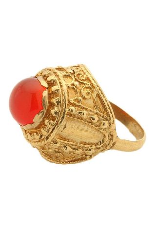 Sewit Sium Amarna Ring With Carnelian