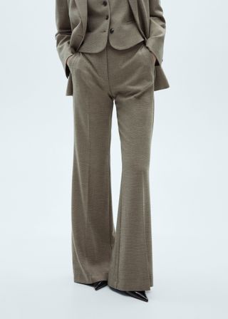 Flared Suit Trousers - Women | Mango Usa