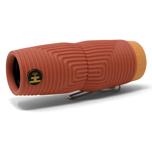 Nocs Provisions Zero Tube 10x25 in orange on a white background.