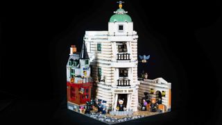 The Lego Harry Potter Gringotts Wizarding Bank, the modular bank