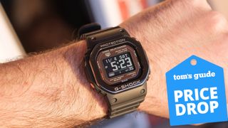 Casio G-Shock Move DW-H5600 smartwatch on the wrist
