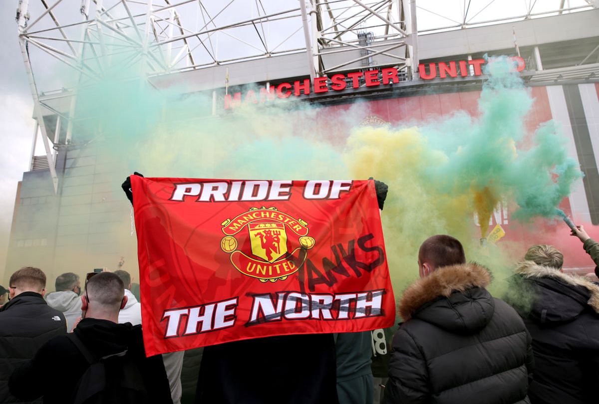 Manchester United fan protest – Old Trafford