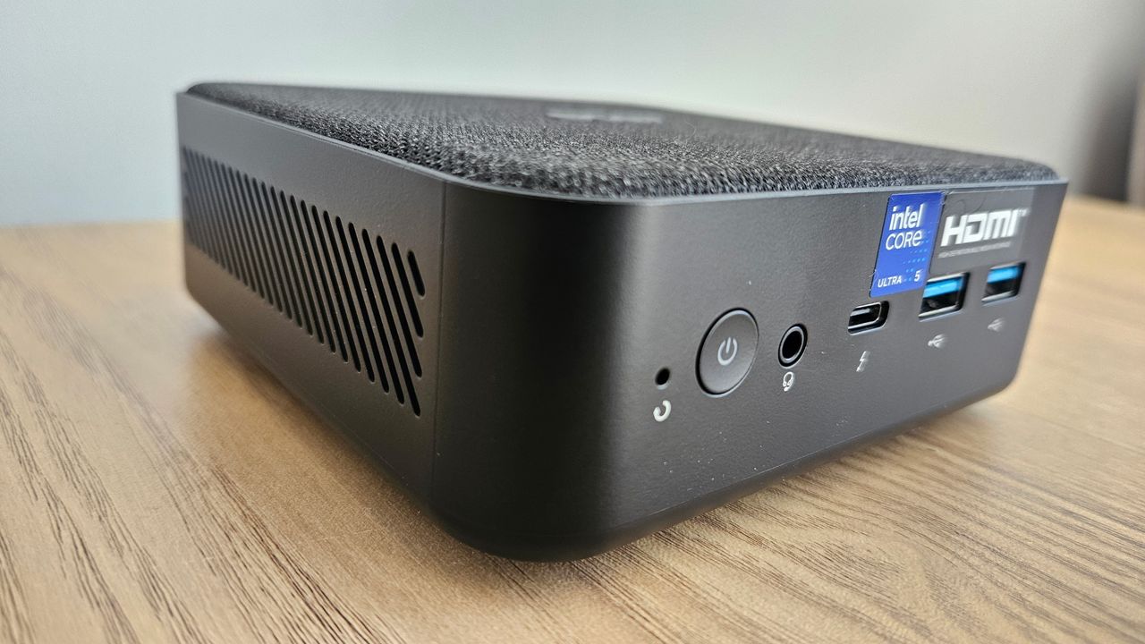 The Acer Revo RB-102 on a desk