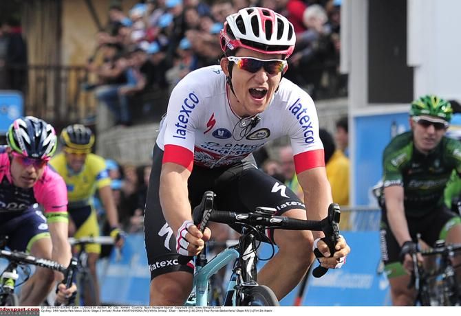 Michal Kwiatkowski (OPQS) came close but finished third